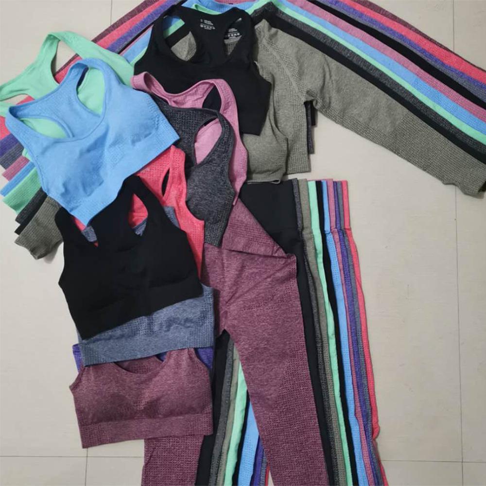 Cao Cấp Co Giãn Tập Gym Quần Legging Liền Mạch Cá Mập Quần Legging Thể Thao Chạy Bộ Thể Thao Nữ Quần Thể Dục Quần Tập Yoga Nữ