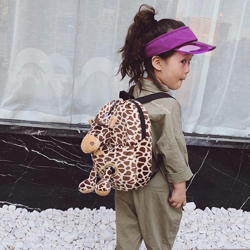 Ba Lô Trẻ Em Bé Trai Học Túi Sách Trẻ Em Sang Trọng Chống Mất Ba Lô Trẻ Em Mẫu Giáo Túi Nhỏ Cho bé Gái A004