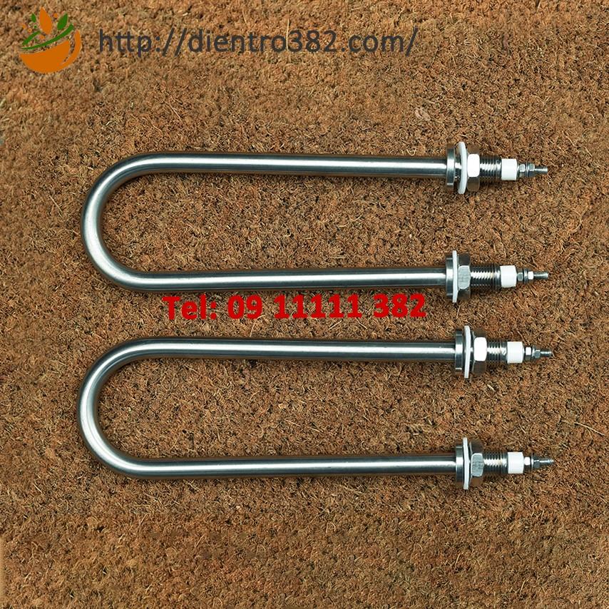 Điện trở chữ U đun nước , thanh nhiệt inox 304 cho nồi nấu phở