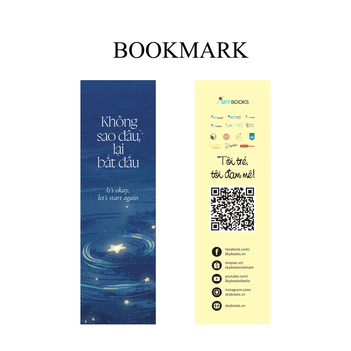 Sách Không Sao Đâu, Lại Bắt Đầu (Song Ngữ)