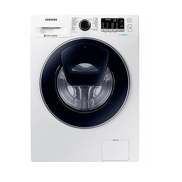 Máy Giặt Cửa Trước Samsung Inverter Addwash WW85K54E0UW/SV (8.5kg) (HÀNG CHÍNH HÃNG) + Tặng kèm bình đun siêu tốc