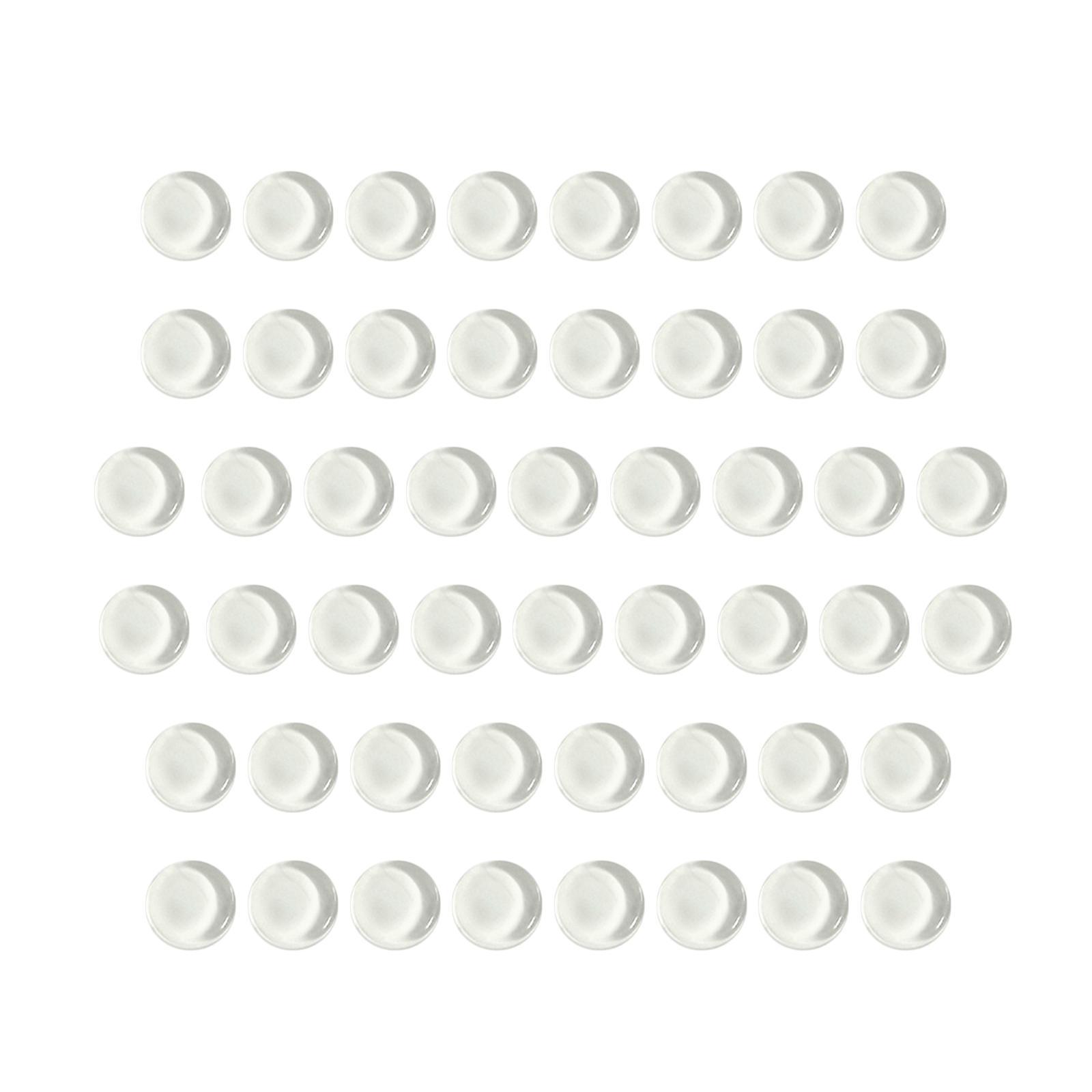 50x Door Stopper Kitchen Furniture Anti Collision Rubber Bumper Pads