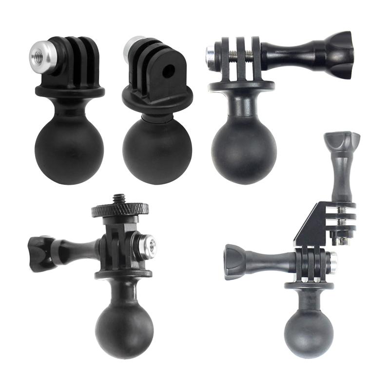 RAM Di Động Gắn Chân Máy Bóng Head Base Adapter Nhựa ABS Cho GoPro Hero 11 10 9 8 7 Camera Hành Động Phụ Kiện Giá Đỡ