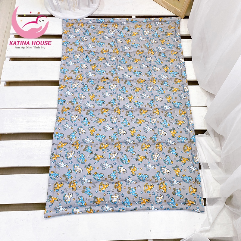 Nệm chống thấm cho bé sơ sinh và trẻ nhỏ Katina House 80x120cm, vải Tencel mềm mịn mát