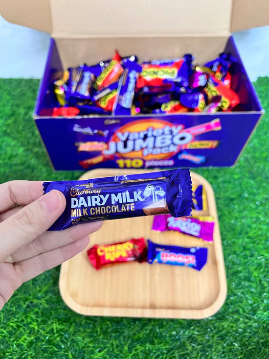Socola thanh Cadbury Variety Jumbo tổng hợp 6 vị Úc - Giúp bổ sung dinh dưỡng, khoáng chất và năng lượng - QuaTangMe Extaste