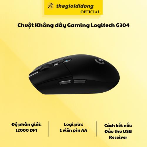 Chuột Không dây Gaming Logitech G304 - Hàng chính hãng
