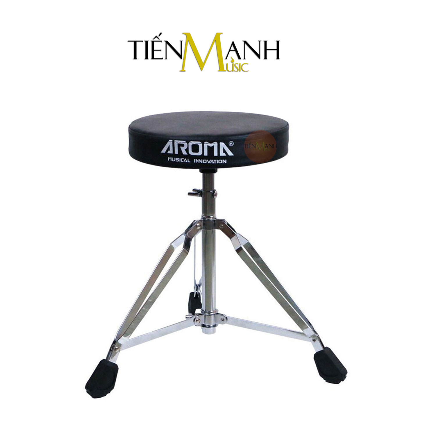 Hình ảnh Aroma TDD-10 - Ghế Trống Điện Tử TDD10 Có Tăng Chỉnh Độ Cao Drum Chair AT41 Hàng Chính Hãng - Kèm Móng Gẩy DreamMaker