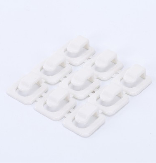 Bộ 18 Nẹp Dán Tường Cố Định Dây Điện Chống Rối - Kẹp Giữ Dây Cáp Sạc GD582-Vi18NDD