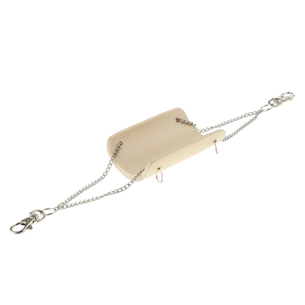 2 Pcs Pet Swing Hammock Hamster Squirrel Small Animal Bamboo Toys