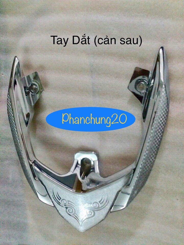 ỐP TAY DẮT , CẢN SAU DÙNG CHO ĐỜI XE AB 2016 2017 2018 2019 CROM