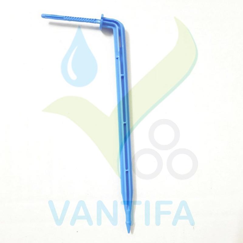 Que nhỏ giọt 10cm dùng ống LDPE 3/5 3x5mm hoặc ống PVC 3/5