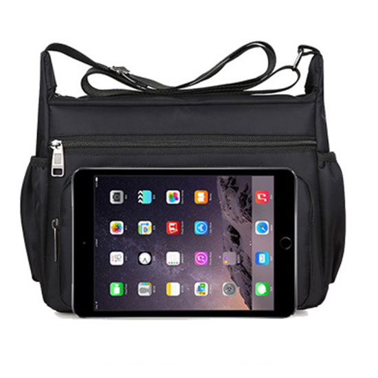 Túi xách, túi đeo chéo nữ vải dù 5 ngăn chống nước, chống xước cao cấp size 29cm TUI-63