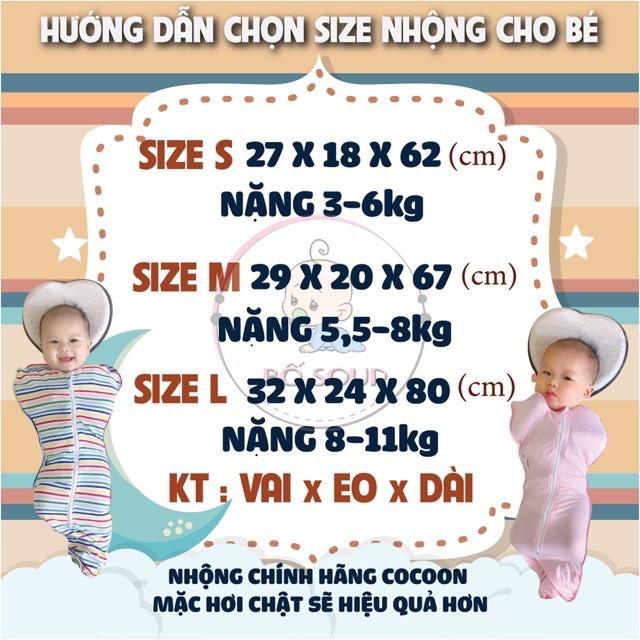 Ủ nhộng, ủ quấn chũn Manny và Minh Đức cao cấp giúp bé ngủ ngon