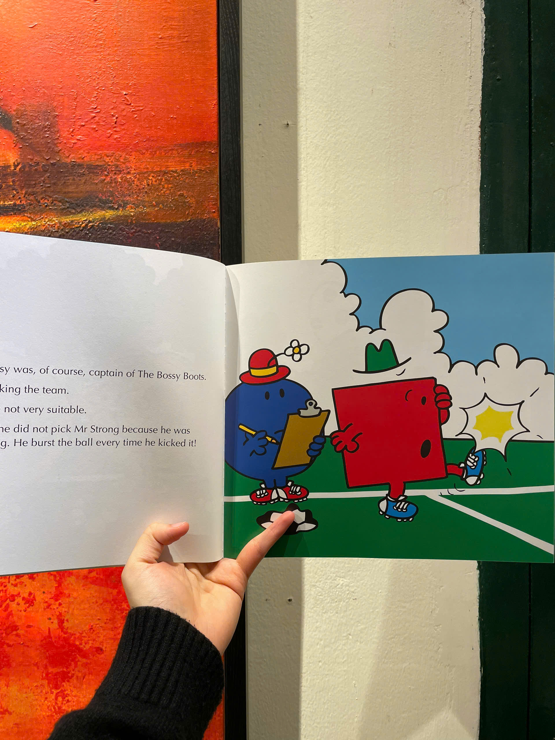 Sách - Mr. Men: The Big Match (Mr. Men and Little Miss Picture Books) by Roger Hargreaves