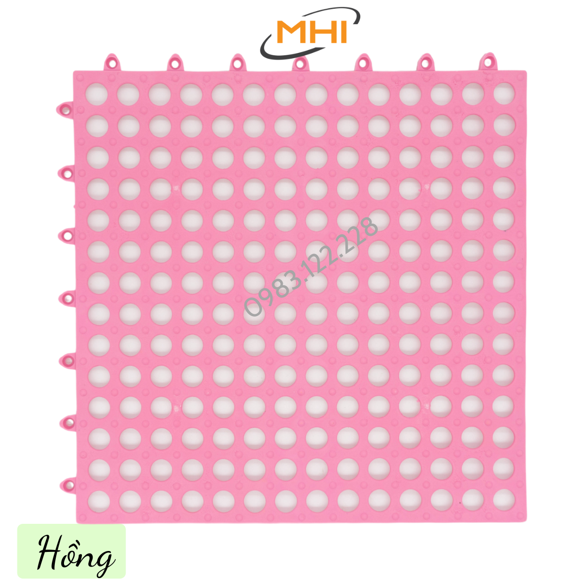Thảm nhựa lót sàn nhà vệ sinh MHI. Vỉ nhựa lót sàn chống trơn Trải Sàn Nhà Tắm/Vệ Sinh/Nhà Bếp