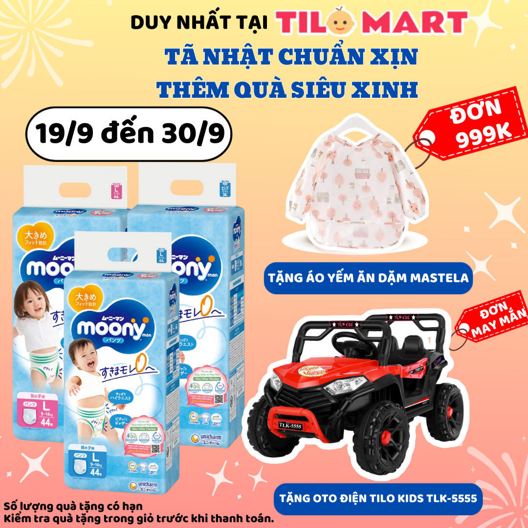 Tã Quần Cao Cấp Moony Nhật Bản Bé Trai XXL26 (26 Miếng)