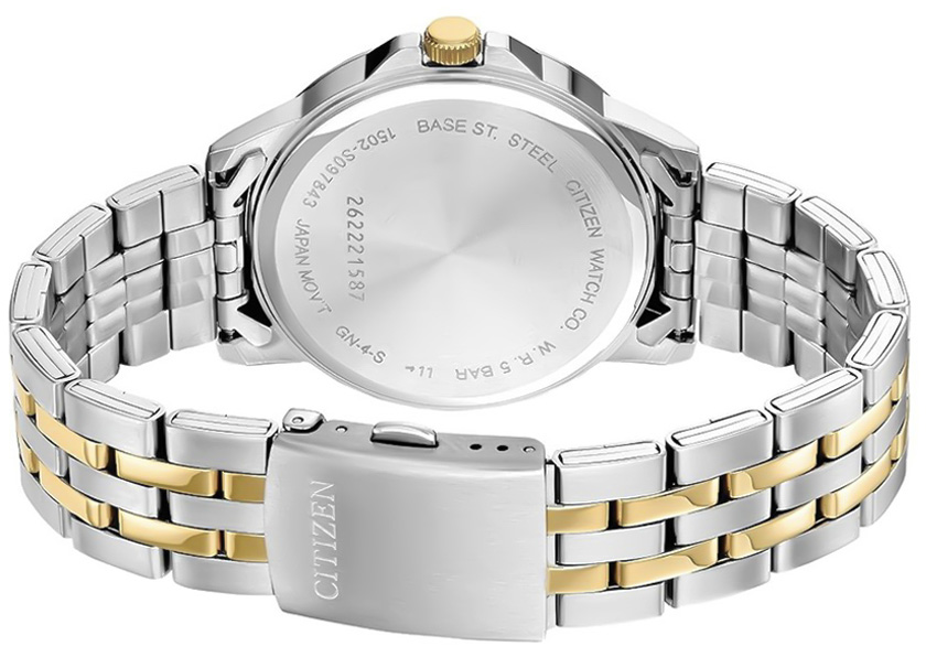 Đồng Hồ Nam Citizen Dây Thép Không Gỉ BF2018-52E - Mặt Đen (41mm)