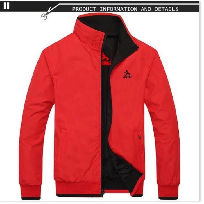 ÁO KHOÁT 2 LỚP 2 MẶT THÊU LOGO CAO CẤP HÀNG VNXK