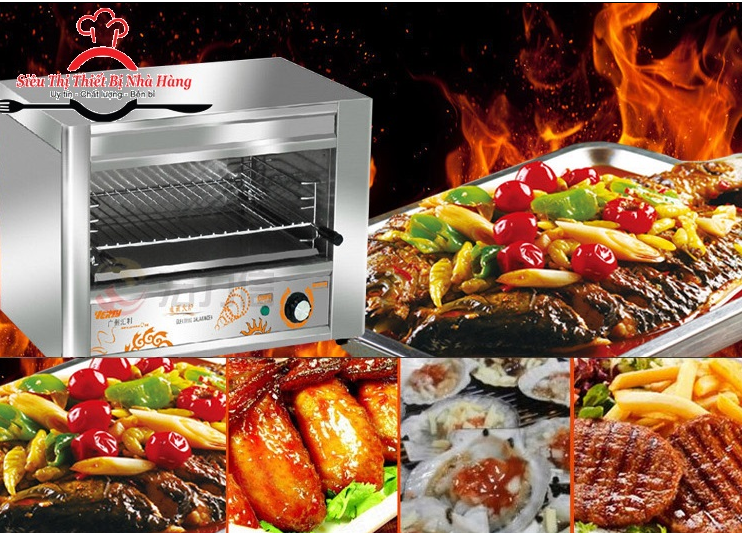 LÒ NƯỚNG SALAMANDER ĐIỆN ES-927 NƯỚNG THỊT - CÁ - BANH - RAU CỦ QUẢ