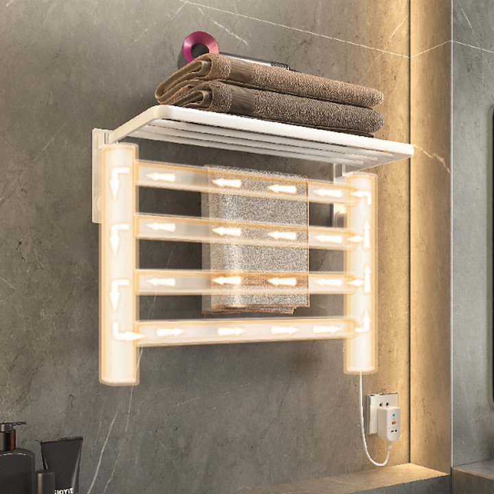 Giá treo khăn làm khô sưởi điện Radiator Shelf