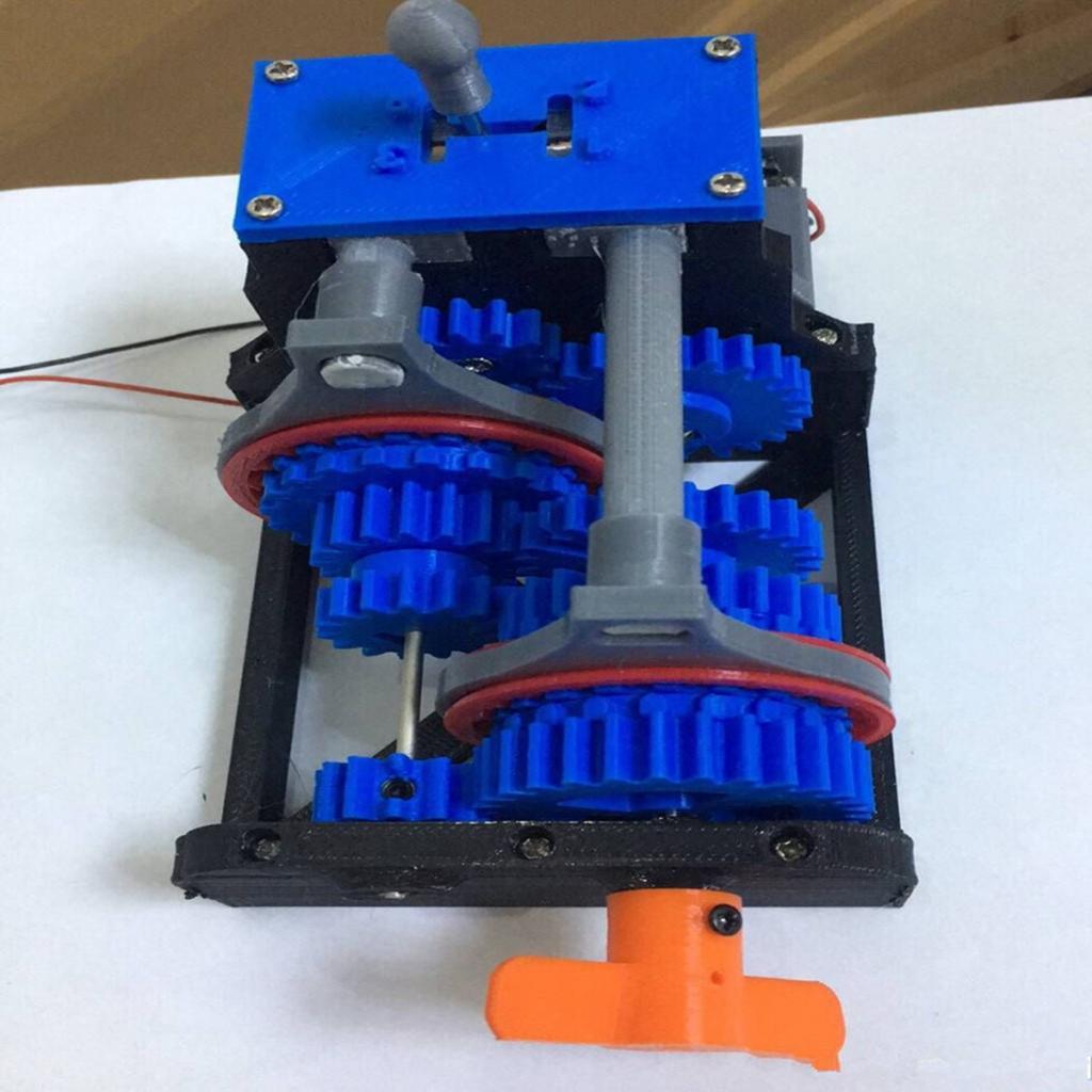 4 Tốc Độ Truyền Đơn Giản Mô Hình Mô Phỏng 3D In Hình Đồ Chơi Giáo Dục