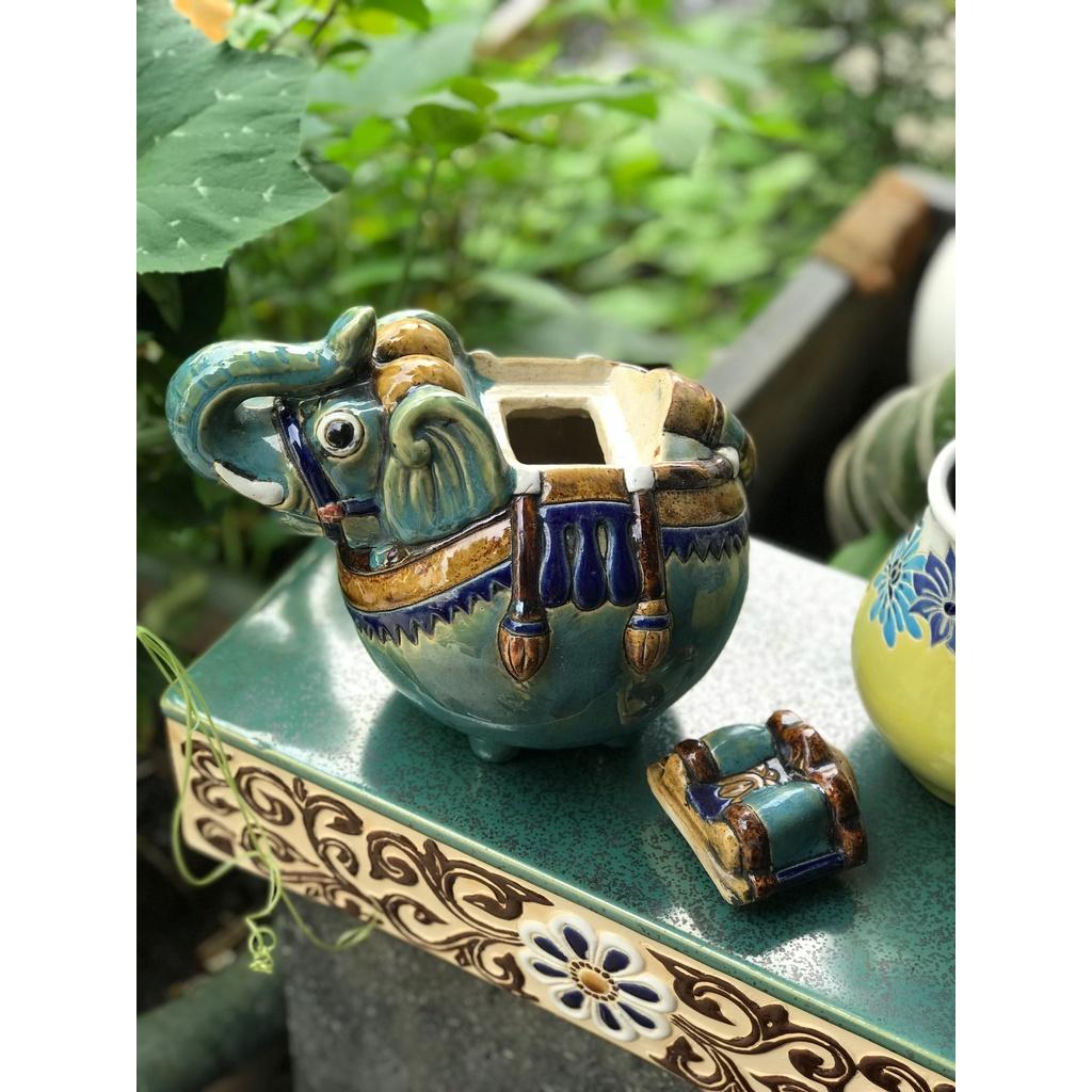 Voi kẹo gốm sứ biên hòa