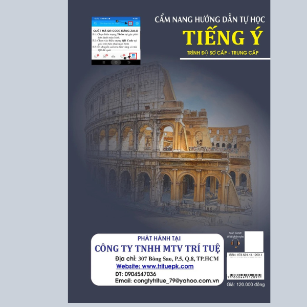 Cẩm Nang Hướng Dẫn Tự Học Tiếng Ý - Trình Độ Sơ Cấp-Trung Cấp