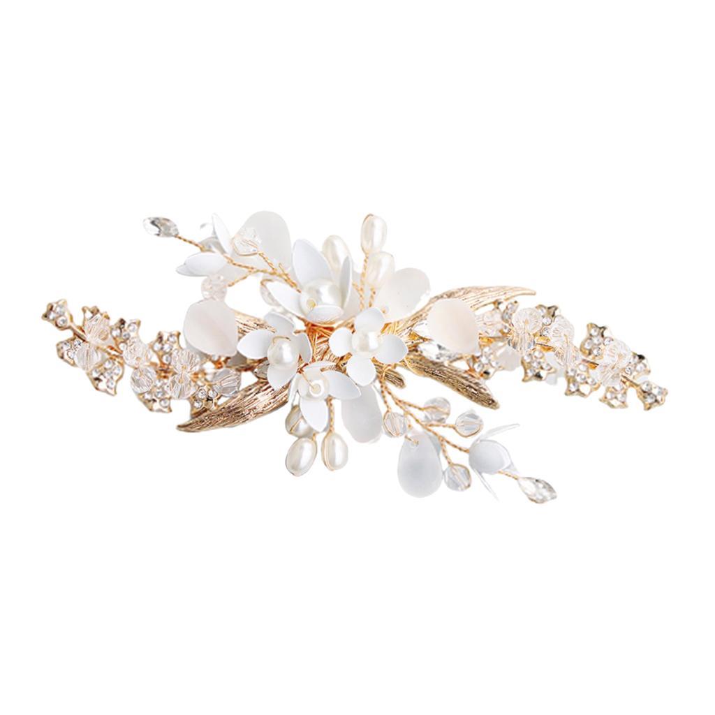 Wedding Bridal Barrette Hair Clip Hairclips Hair Clip Hair Accessories for Women And Girls