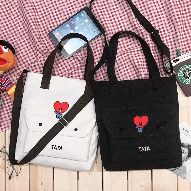 Túi tote nữ BT21 BTS thời trang trẻ