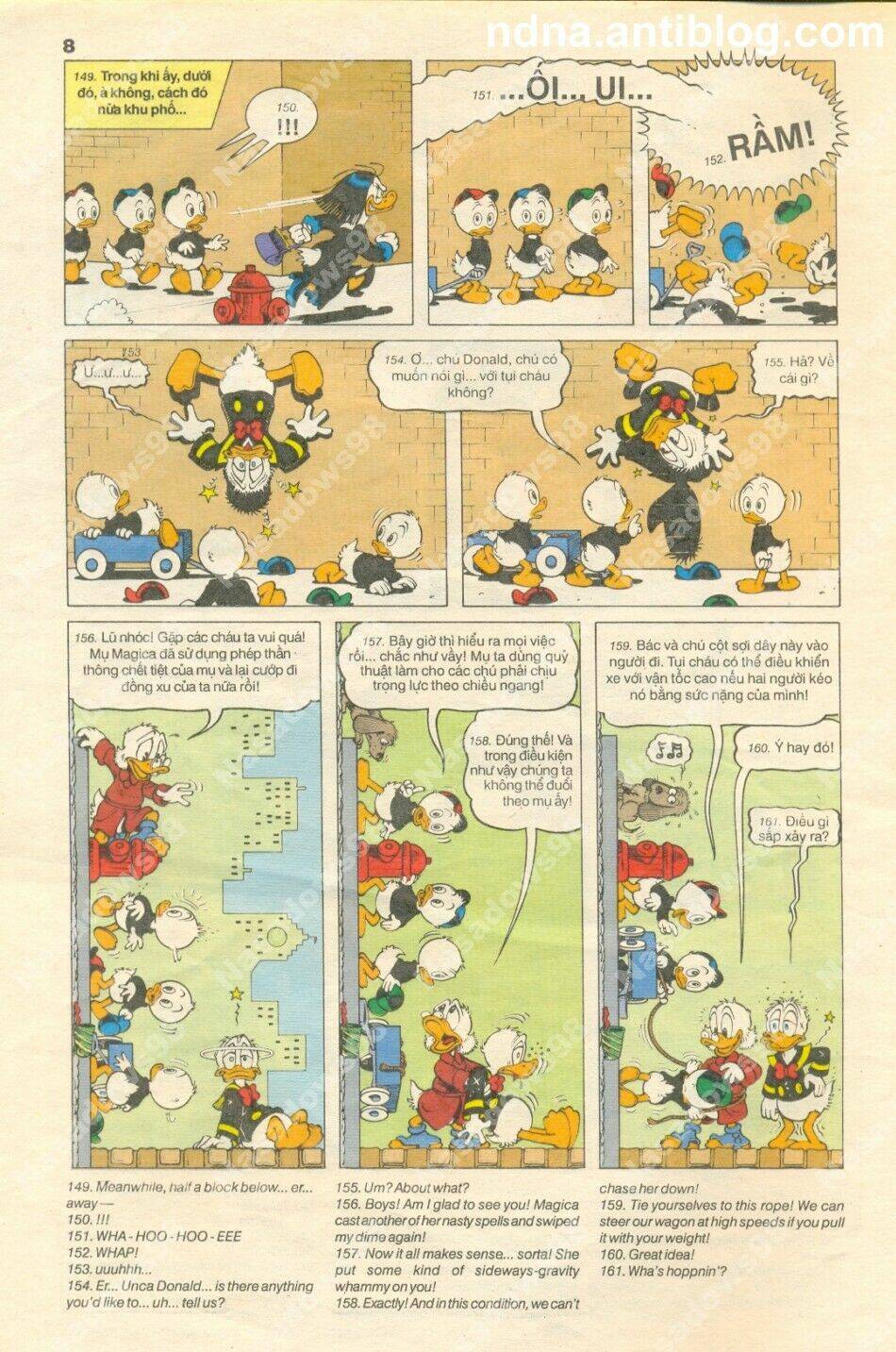 donald và bạn hữu chapter 11 9