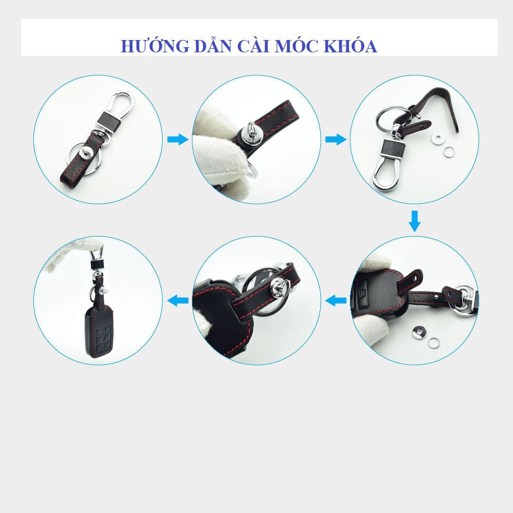 Bao Da Chìa Khóa Dành Cho Xe Honda Civic, Honda City Logo 3D