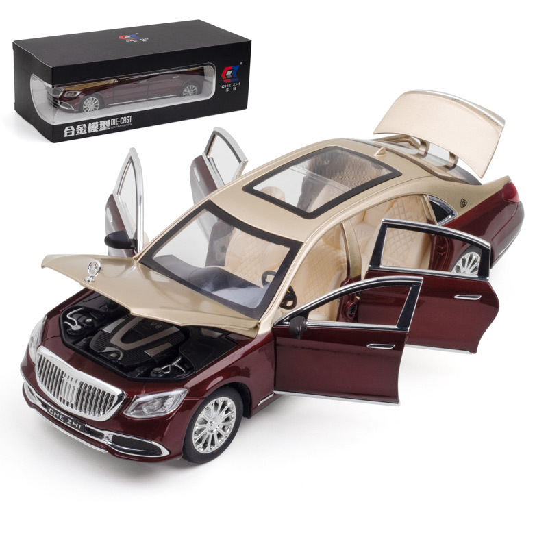 Mô Hình Xe Hơi Maybach S600 Bằng Hợp Kim -tỉ lệ 1:24