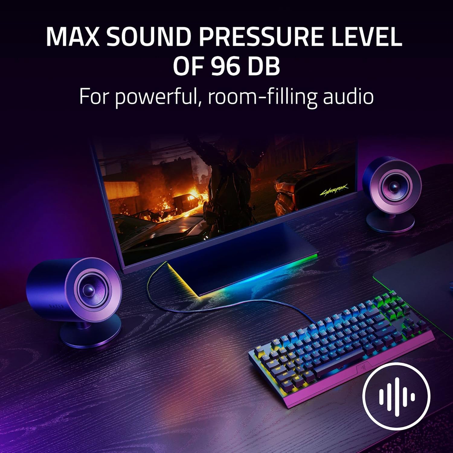 Loa Razer Nommo V2 X - 2.0 PC Gaming Speakers (Hàng chính hãng)_RZ05-04760100-R3G1
