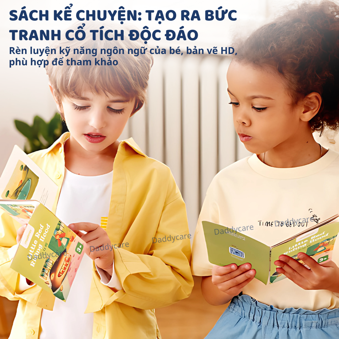 Xếp Hình cổ tích Cho Bé Mideer Artist's Fairy Tale Puzzle , Đồ Chơi Giáo Dục Trẻ Em