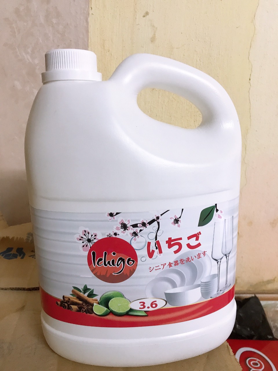 NƯỚC RỬA CHÉN SINH HỌC ICHIGO NHẬT BẢN 3600ml