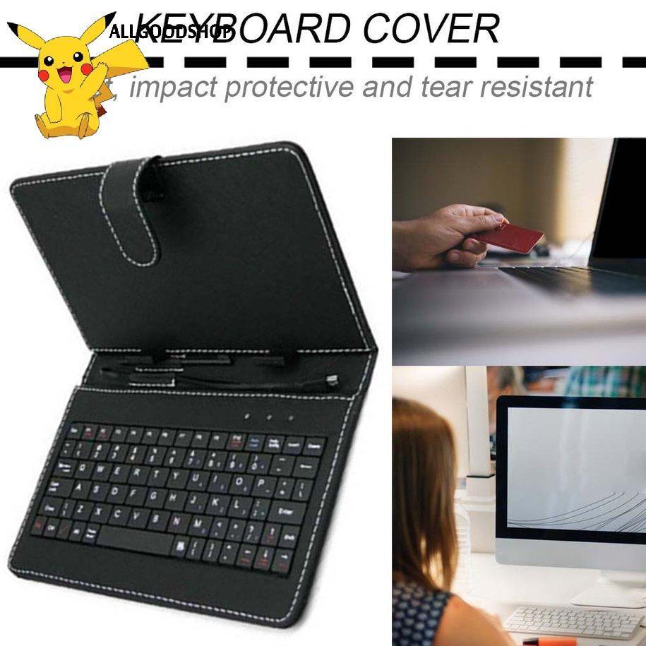 All} Bàn phím kiêm bao da tablet 10 inch 2 in 1, Micro usb - Home and Garden