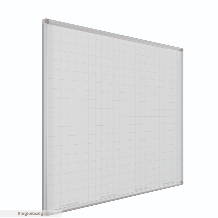 Bảng Từ Trắng Hàn Quốc Tân Hà - Bảng Viết Bút Lông Treo Tường - KT 100x120cm - Tặng Kèm Phụ Kiện