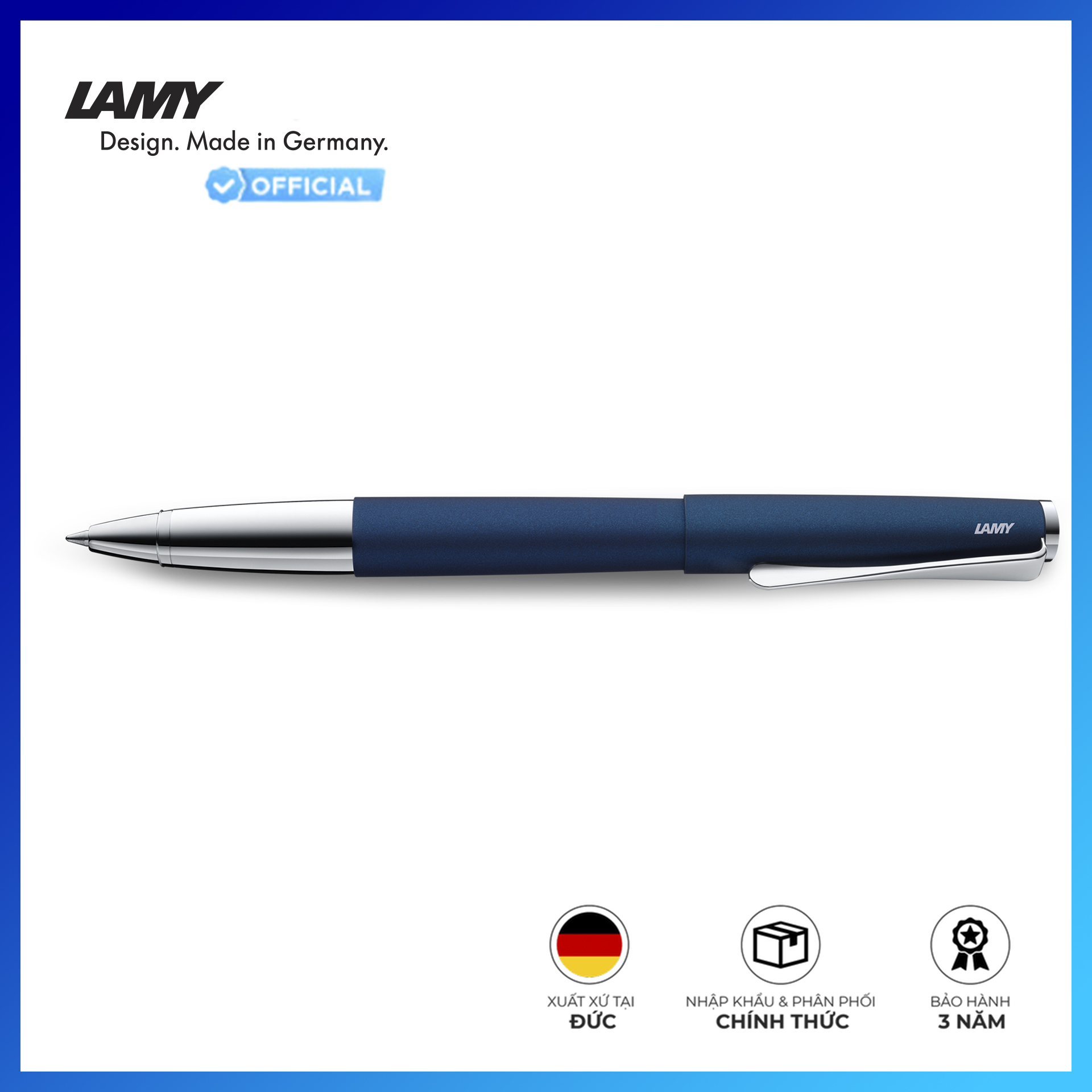 Bút Bi Nước Cao Cấp Lamy Studio black Mod. 367