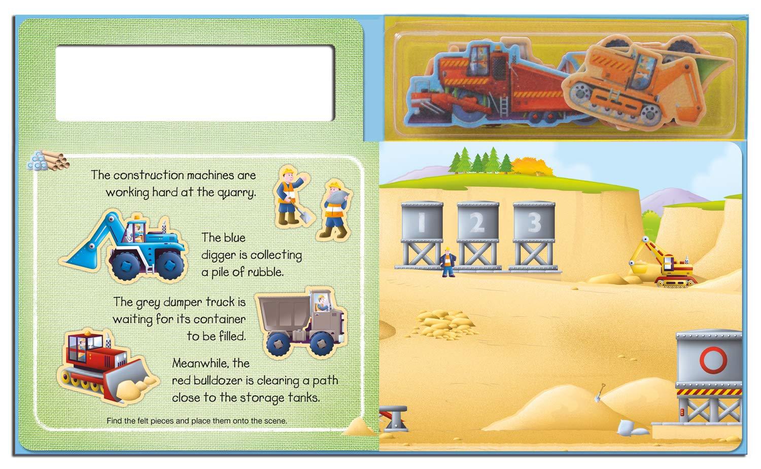 Sách ngoại văn: Play Felt - Construction Site