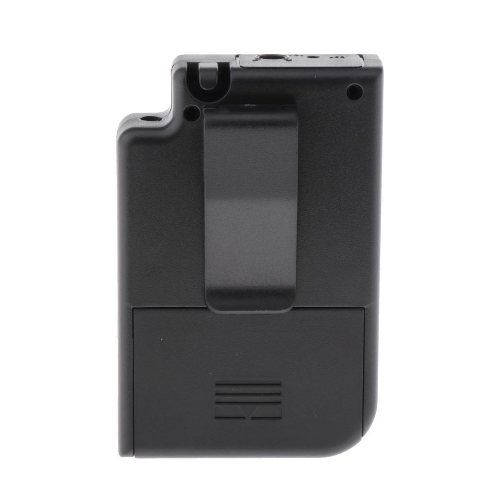 Wireless Microphone Bodypack Transmitter Shell Cover Parts Accessory Black