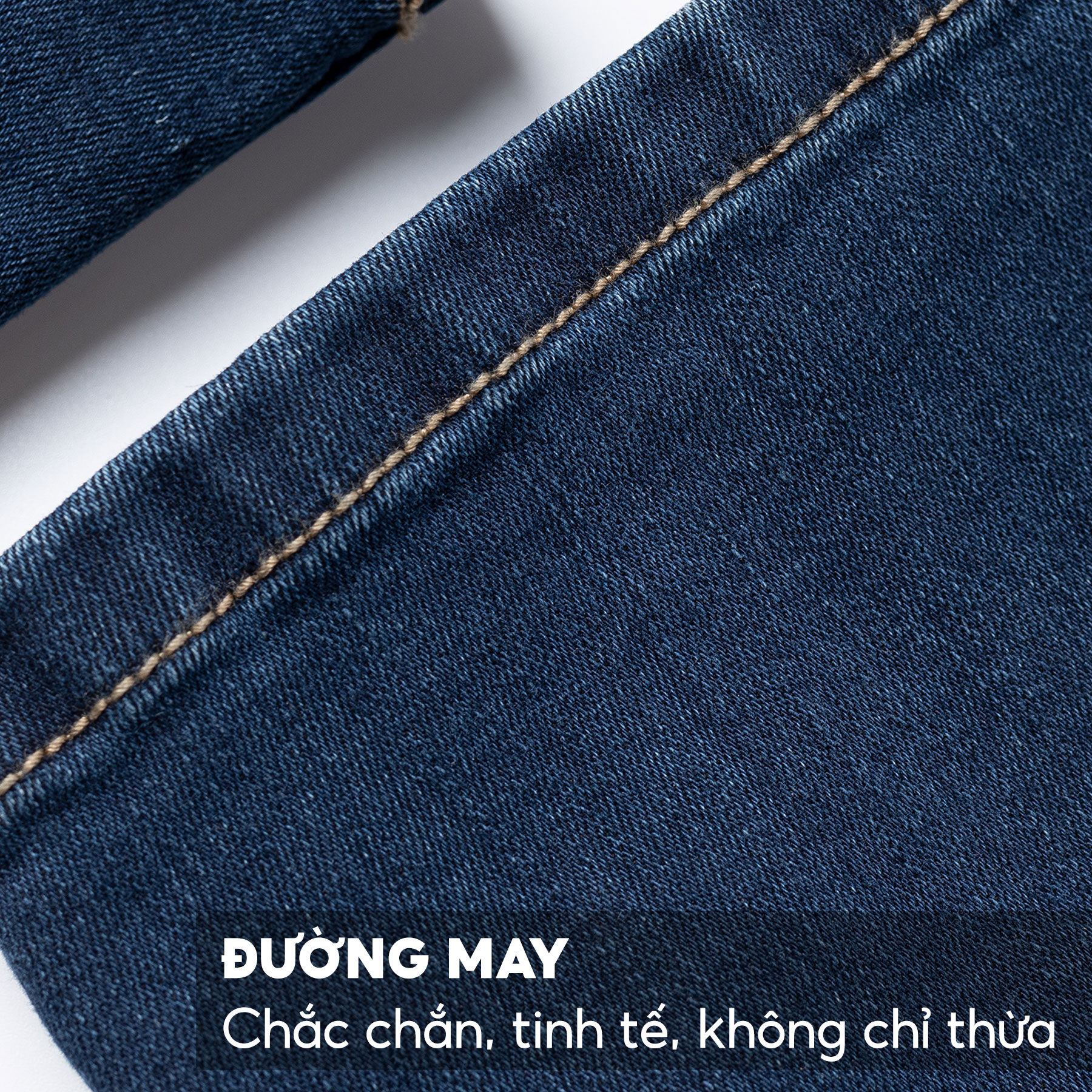 Quần Jean Nam 5S RECYCLED, Chất Liệu Cotton Kết Hợp Sợi Tái Chế, Siêu Bền, Co Giãn, Mềm Mịn, Màu Sắc Basic (QBD23003)