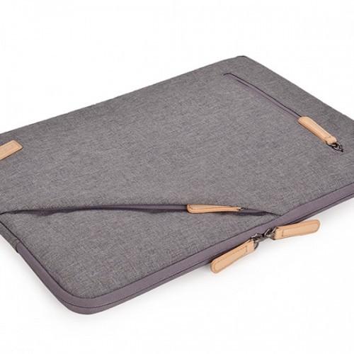 Túi chống sốc Laptop 13 inch AGVA Urban Denim - Kích thước Ngang 34 x Rộng 1.5 x Cao 25 cm - Mã LTB262GRE (Xám) - Túi chính hãng bảo hành 2 năm