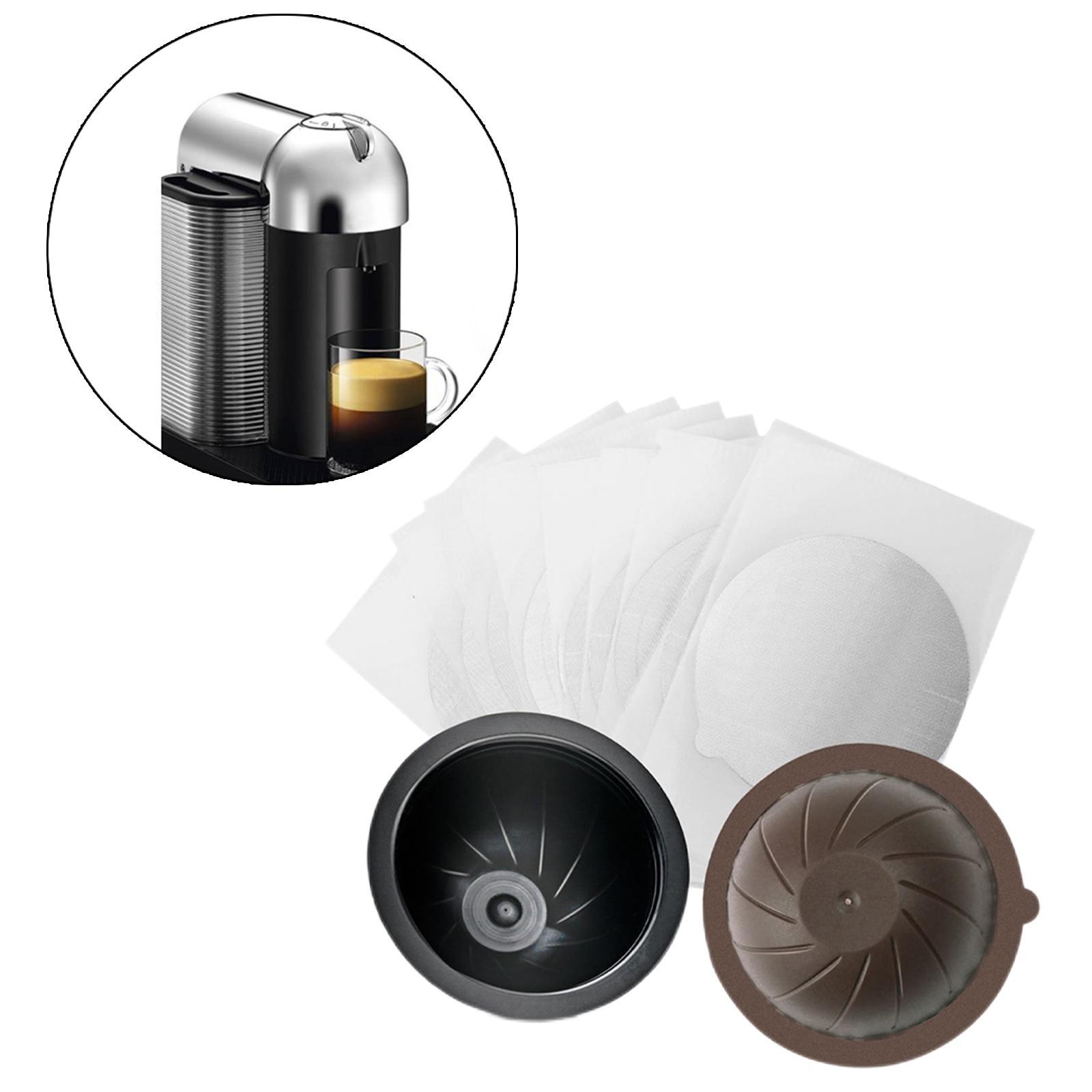 Refillable Coffee Capsule Filter Cup with Aluminum Foil Seals Coffee Maker