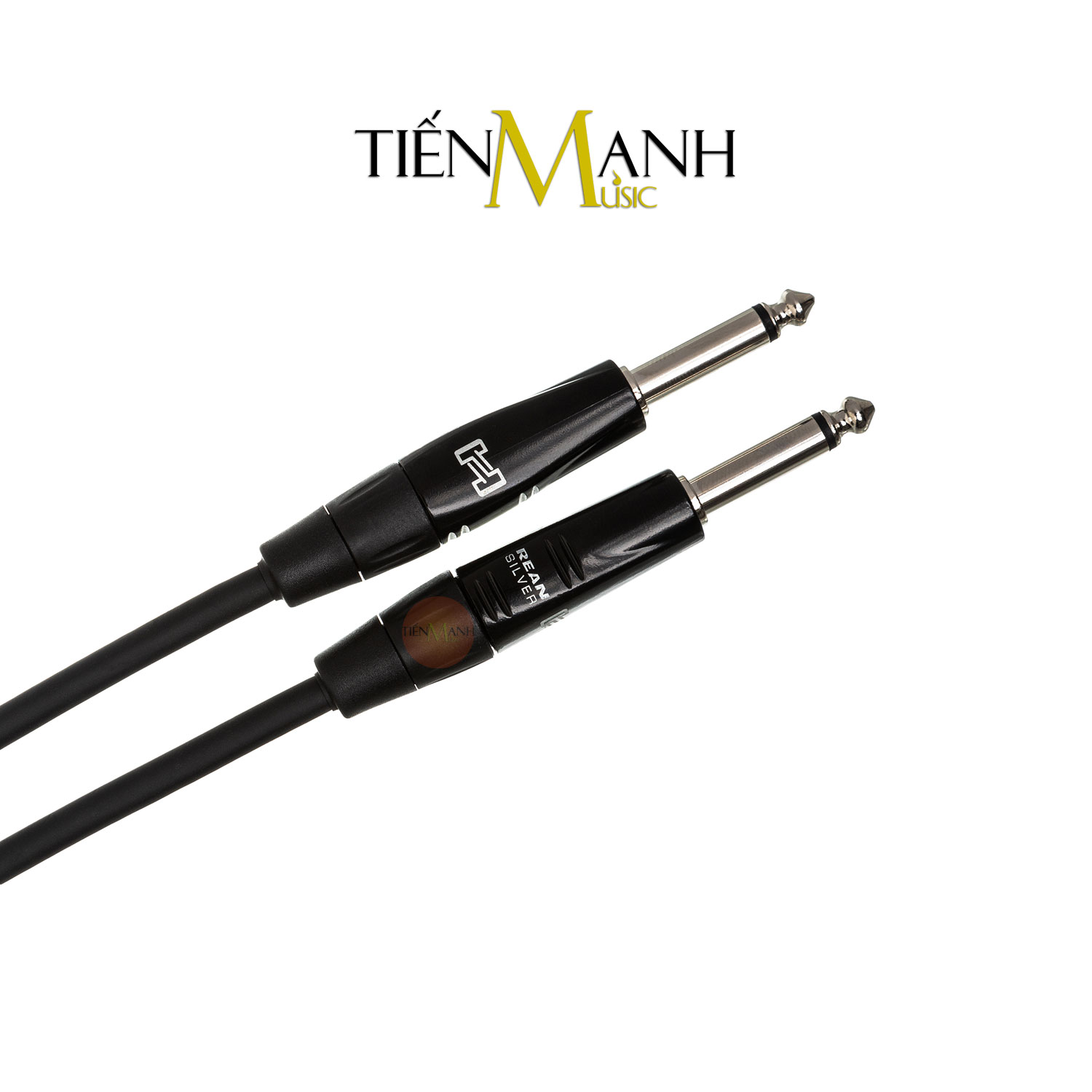 Dây Cáp Guitar Hosa Pro REAN 2 Đầu 6ly TS Mono Dài 3m, 6m, 7.5m HGTR-010, HGTR-025, HGTR-010R, HGTR-020R Cable Hàng Chính Hãng - Kèm Móng Gẩy DreamMaker