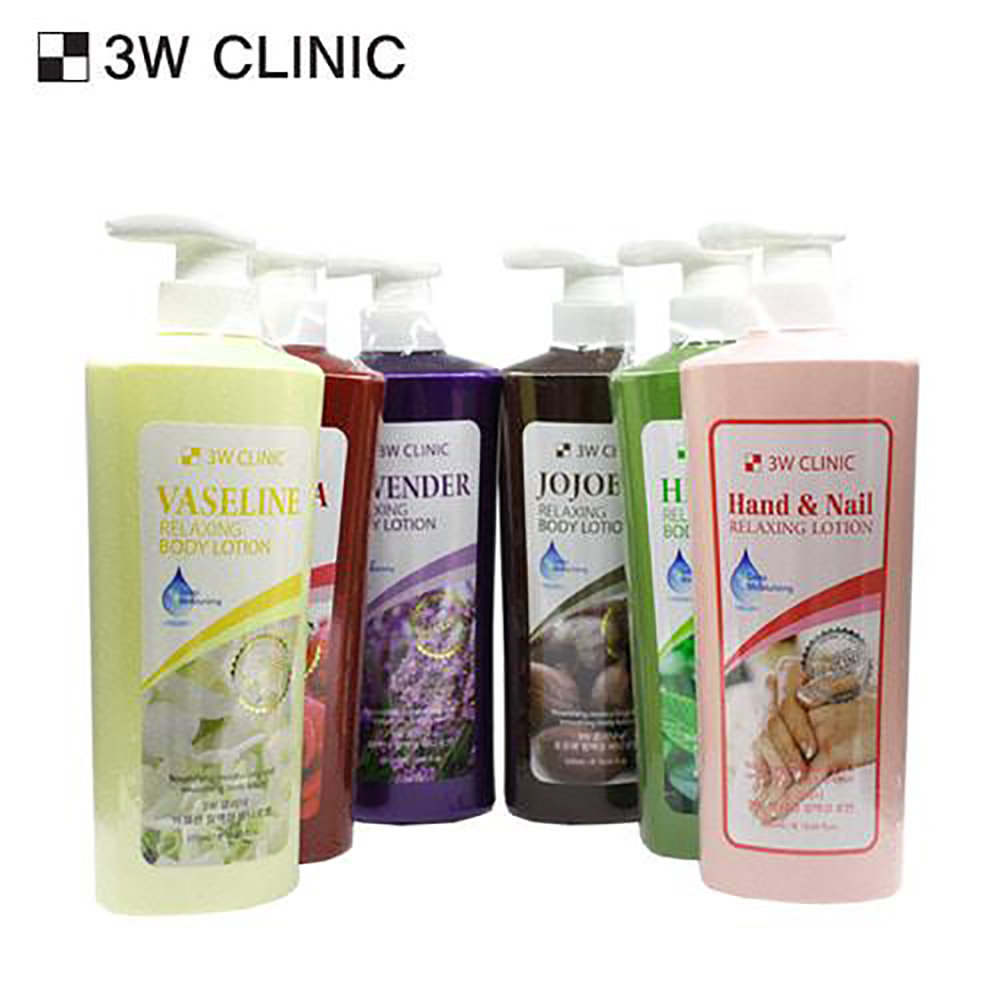 Sữa dưỡng thể hương hoa oải hương 3W CLINIC LAVENDER RELAXING BODY LOTION