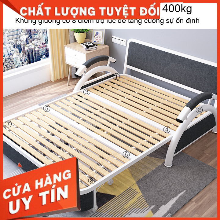 Giường Sofa Gấp Gọn Thành Ghế Thông Minh, Giường Sofa Thông Minh Cao Cấp Đa Chức Năng, Ghế Sofa Biến Thành Giường