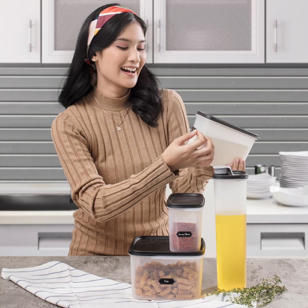 Bộ Hộp Kệ Bếp URBAN KITCHEN SET 4, Nhựa Nguyên Sinh, An Toàn Sức Khỏe