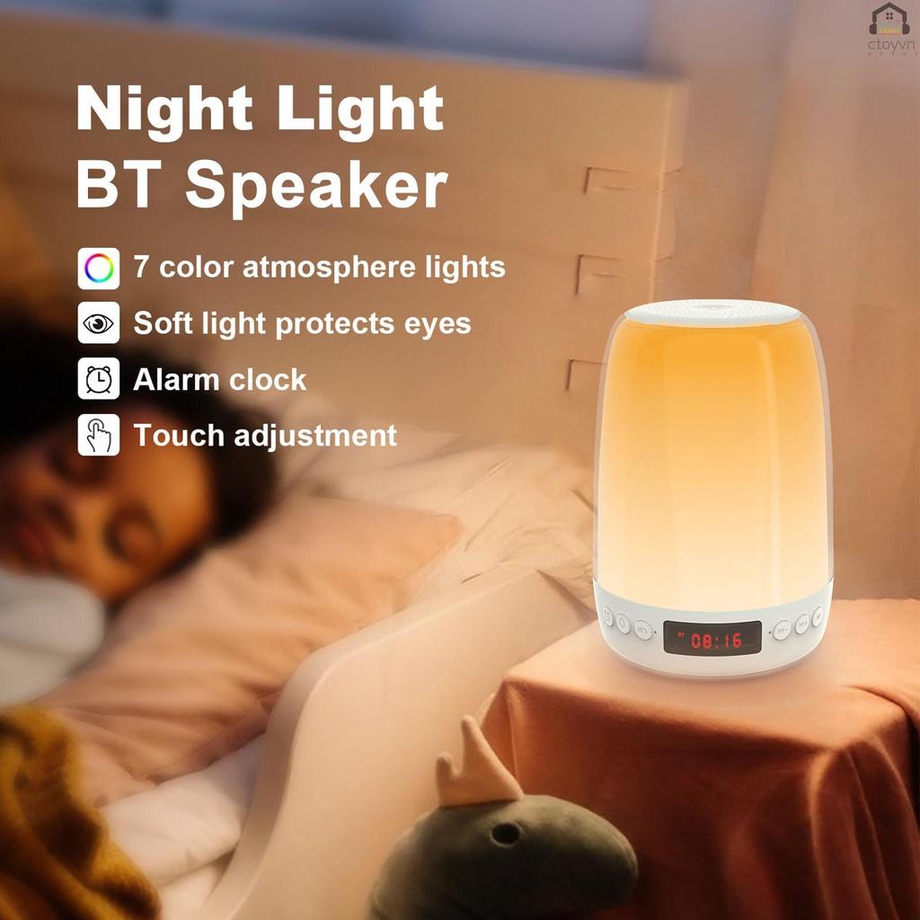 Loa không dây BT5.1 có đèn LED và micro hỗ trợ thẻ nhớ MP3