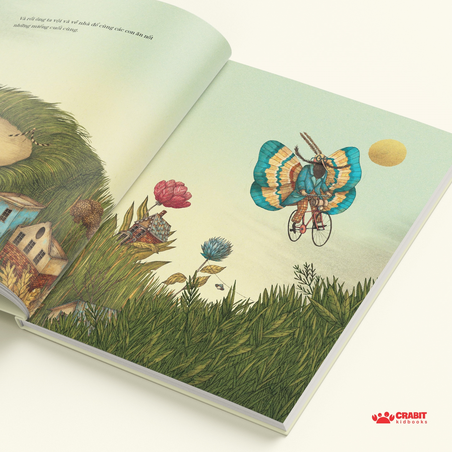 Sách - To như trái núi, nhẹ tựa lông hồng - Crabit Kidbooks