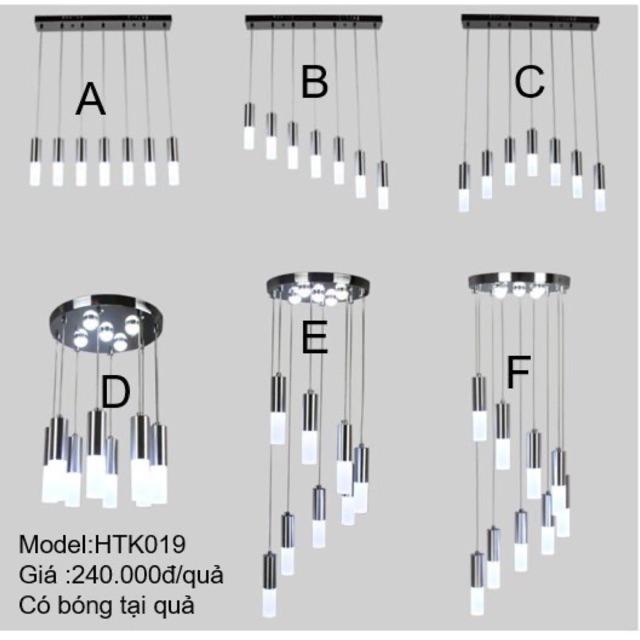 Đèn led thả trần, đèn trang trí